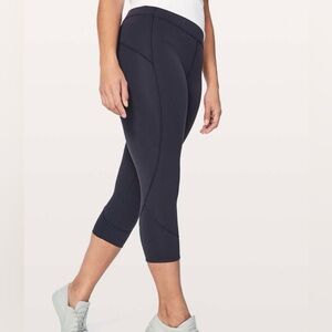 Lululemon Athletica Navy Capris